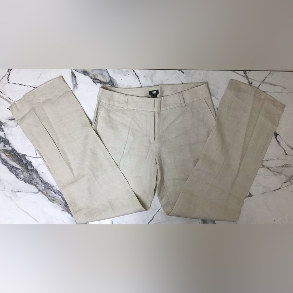 H&M Linen Pants - Size 8